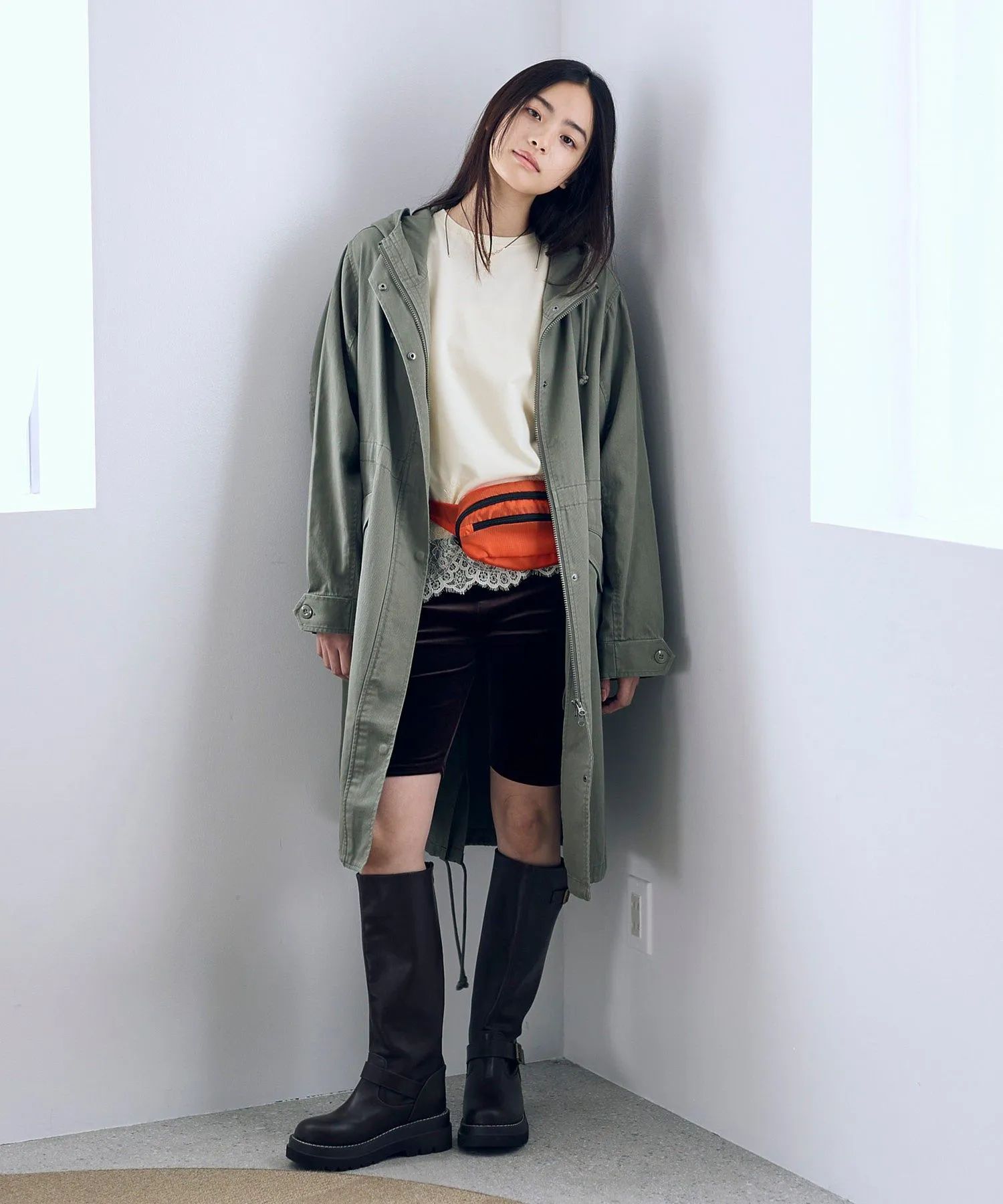 ロングモッズコート