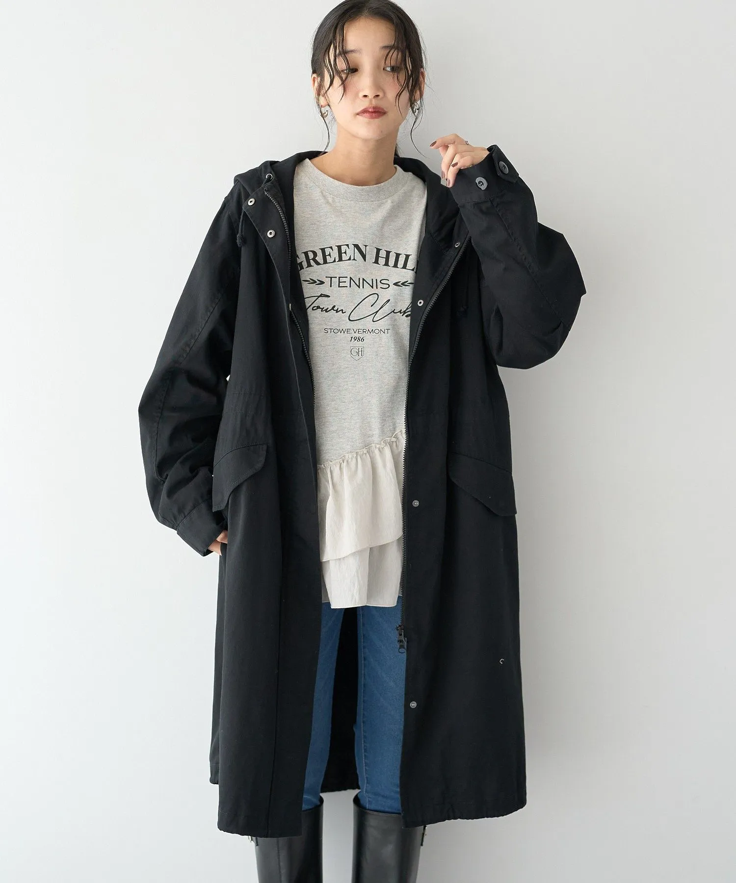ロングモッズコート