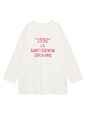 カレッジロゴロングTシャツ | 秋コーデ