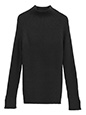 ボトルネックリブニット | 冬服 レディース