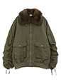 ティペット付ミリタリーブルゾン | 冬服 レディース