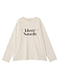 袖レースドッキング長袖ロゴTシャツ ｜【2026最新】冬服レディースコーデ14選 大人女子へのおすすめ冬スタイル｜ストライプクラブ